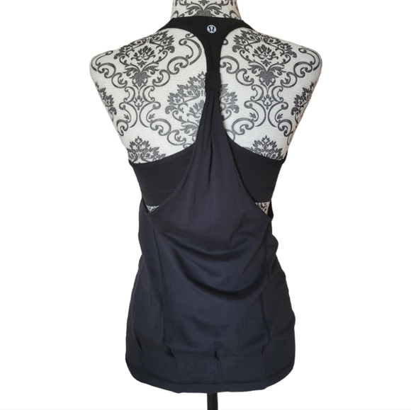 Lululemon Practice Freely tank dark grey size 4 - Picture 2 of 12